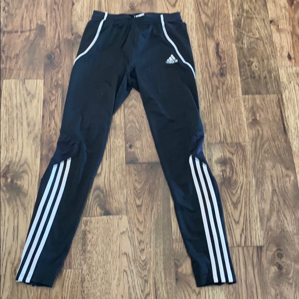 Fitted Adidas track pants